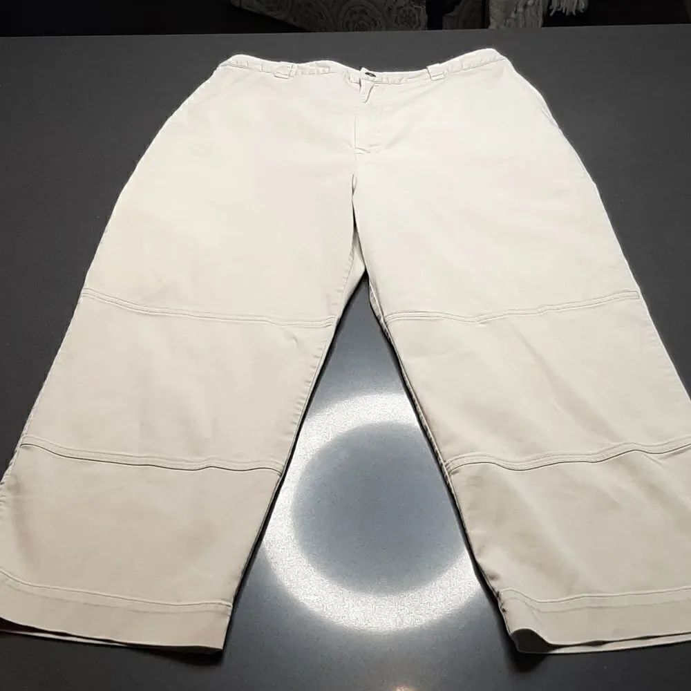 Chico's Cream Capris